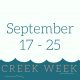 Creek Week 2016 logo